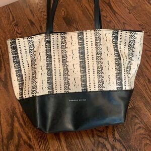 Danielle Nicole black and white bag